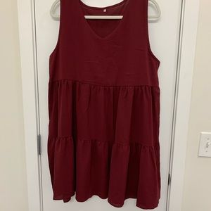 Ruffle tier dress